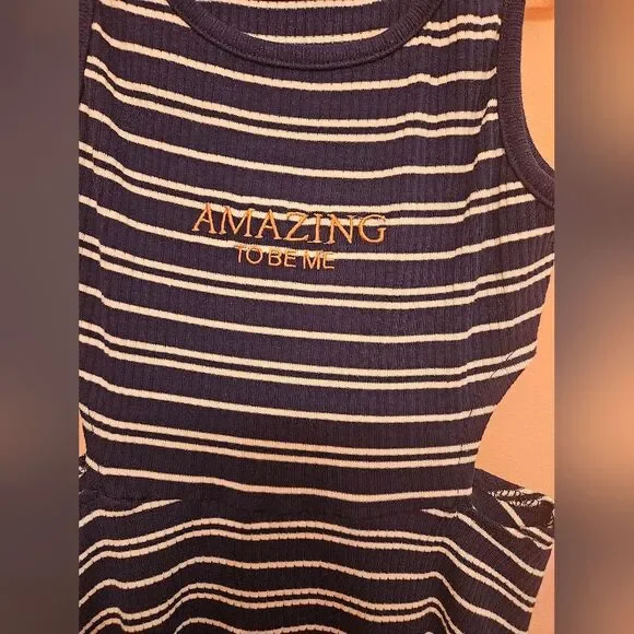 Btween Sleeveless dress with cutout in the sides dress 7 * - Picture 4 of 4